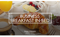 Business Breakfast in Bed at Park Grand London